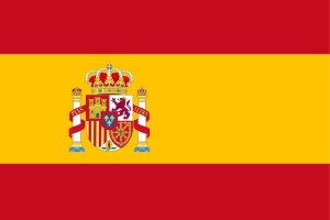 Bandeira da Espanha - Idioma Espanhol